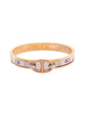 Hermes Mini Click Chaine d’Ancre Bracelet Funny Ice Cream Size Small